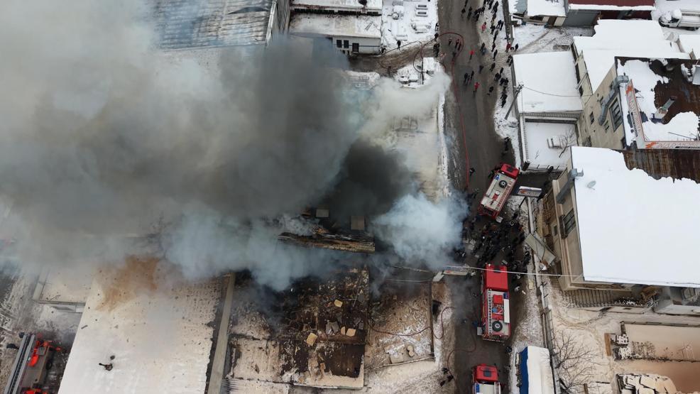 Erzurumda iş yerinde patlama: 2 ölü, 6 yaralı