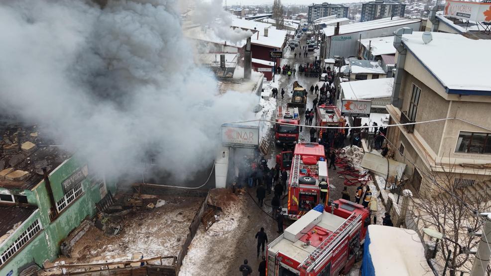 Erzurumda iş yerinde patlama: 2 ölü, 6 yaralı