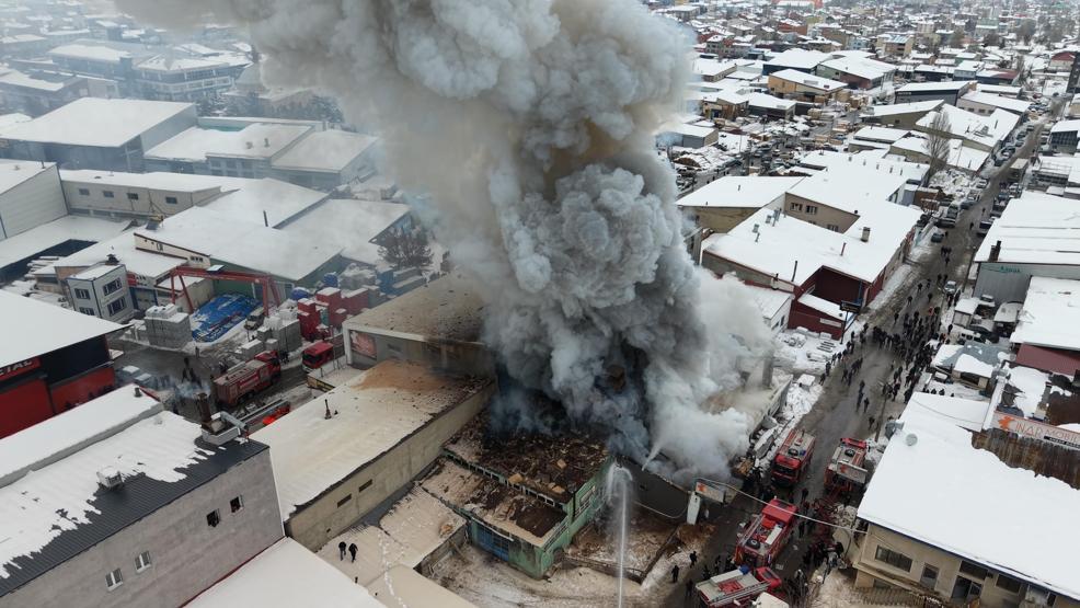 Erzurumda iş yerinde patlama: 2 ölü, 6 yaralı
