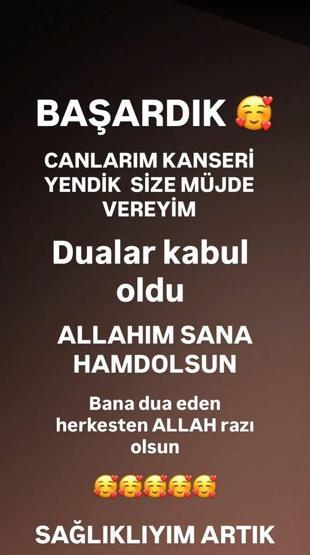 Kanseri yenen Canseverden yeni paylaşım: ‘Yakın zamanda beraber olacağız’