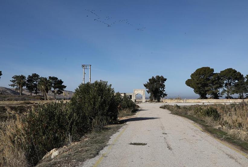Terörden arındırılan Süleyman Şah Türbesi bölgesi havadan görüntülendi