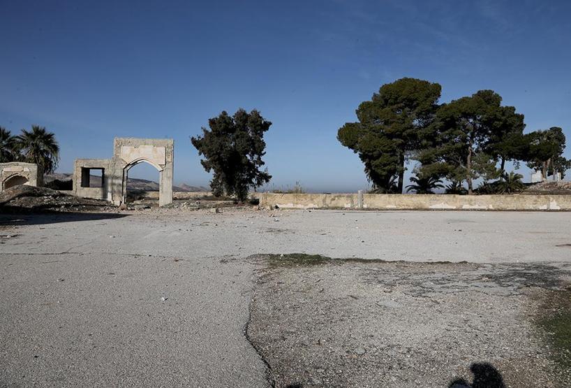 Terörden arındırılan Süleyman Şah Türbesi bölgesi havadan görüntülendi