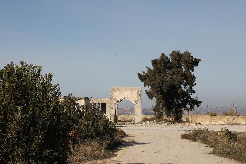 Terörden arındırılan Süleyman Şah Türbesi bölgesi havadan görüntülendi