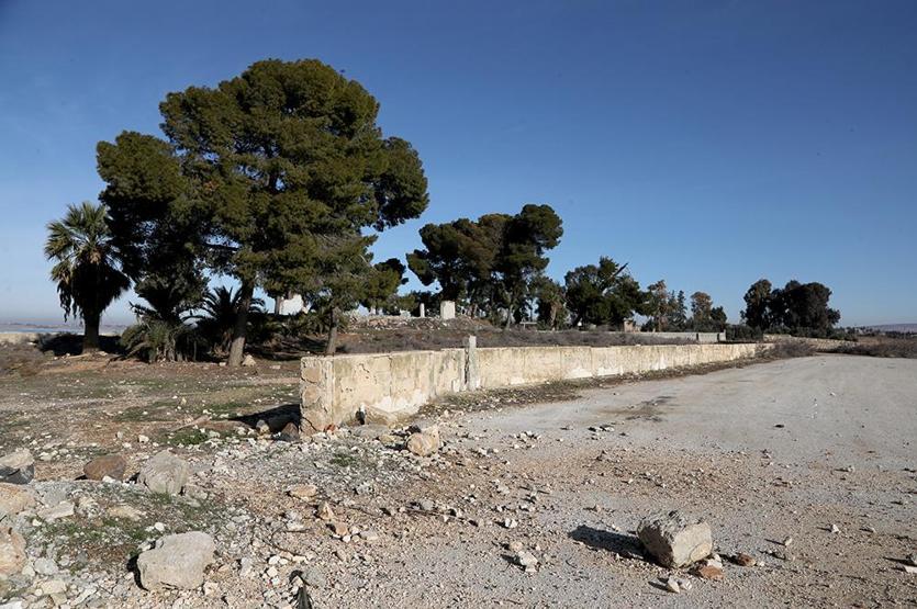 Terörden arındırılan Süleyman Şah Türbesi bölgesi havadan görüntülendi