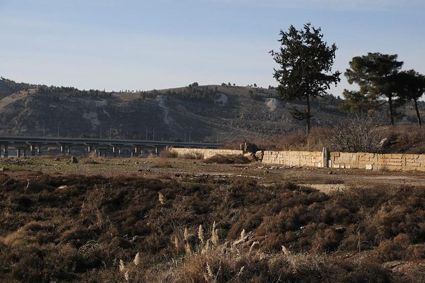 Terörden arındırılan Süleyman Şah Türbesi bölgesi havadan görüntülendi