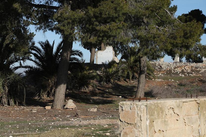 Terörden arındırılan Süleyman Şah Türbesi bölgesi havadan görüntülendi