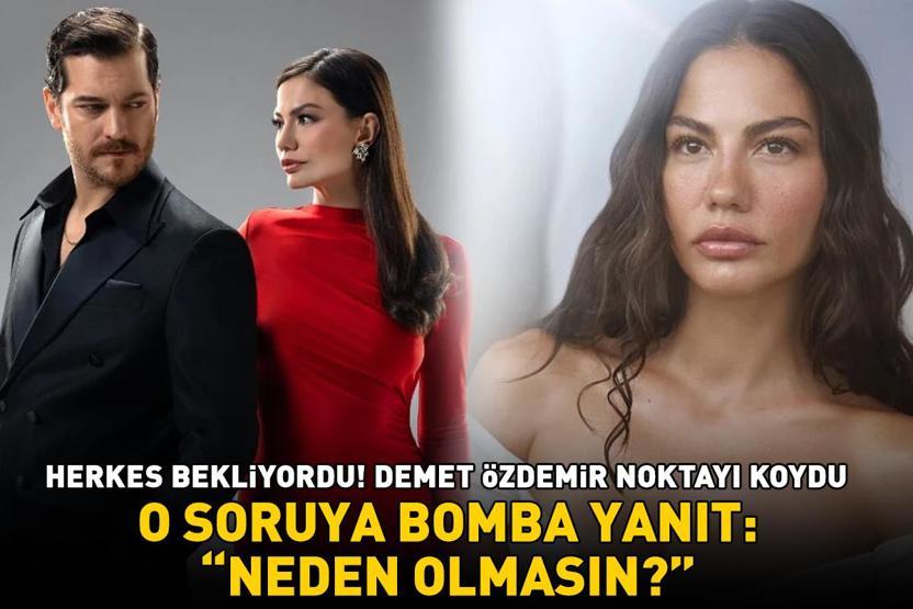 Herkes bekliyordu Eşref Rüyanın Nisanı Demet Özdemirden o soruya bomba yanıt: NEDEN OLMASIN