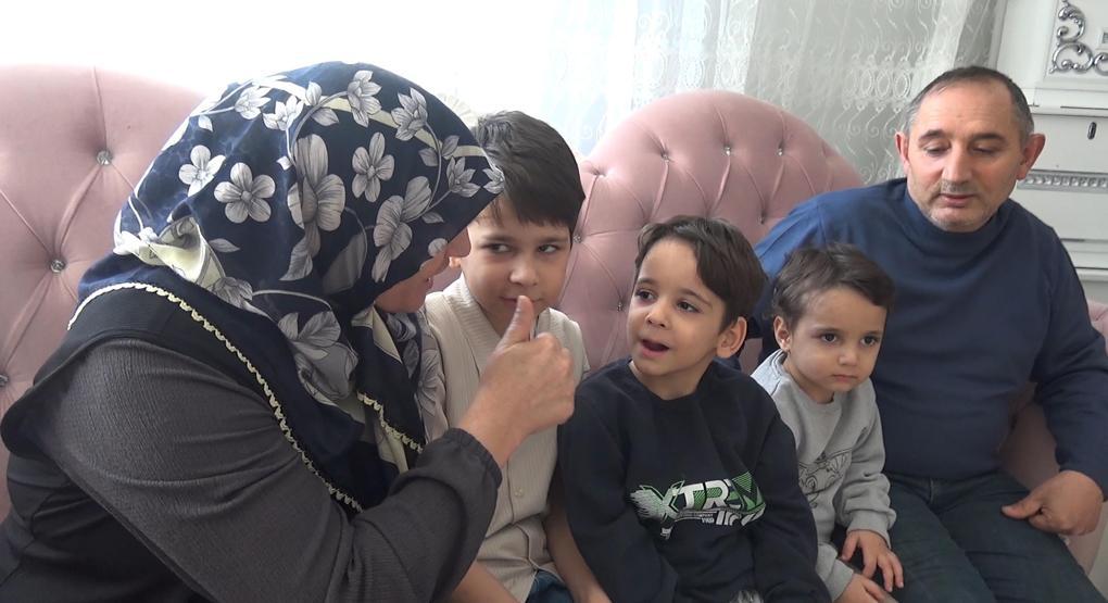 Yangın söndü acı dinmedi: 3 işitme engelli çocuk babasız kaldı