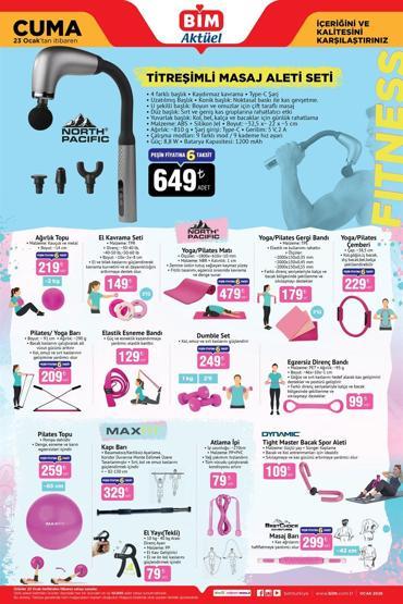 BİM AKTÜEL 23 OCAK 2026| BİMe bu cuma neler geliyor Cuma günü satışa sunulacak BİM kataloğu tam listesi…