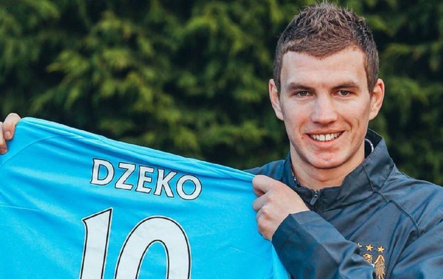 Fenerbahçe’nin eski golcüsü Edin Dzeko, imzayı attı