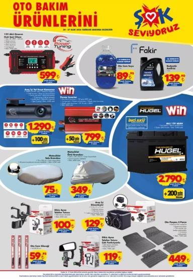 ŞOK 24 - 27 OCAK AKTÜEL ÜRÜNLER KATALOĞU ŞOKta bu hafta neler var