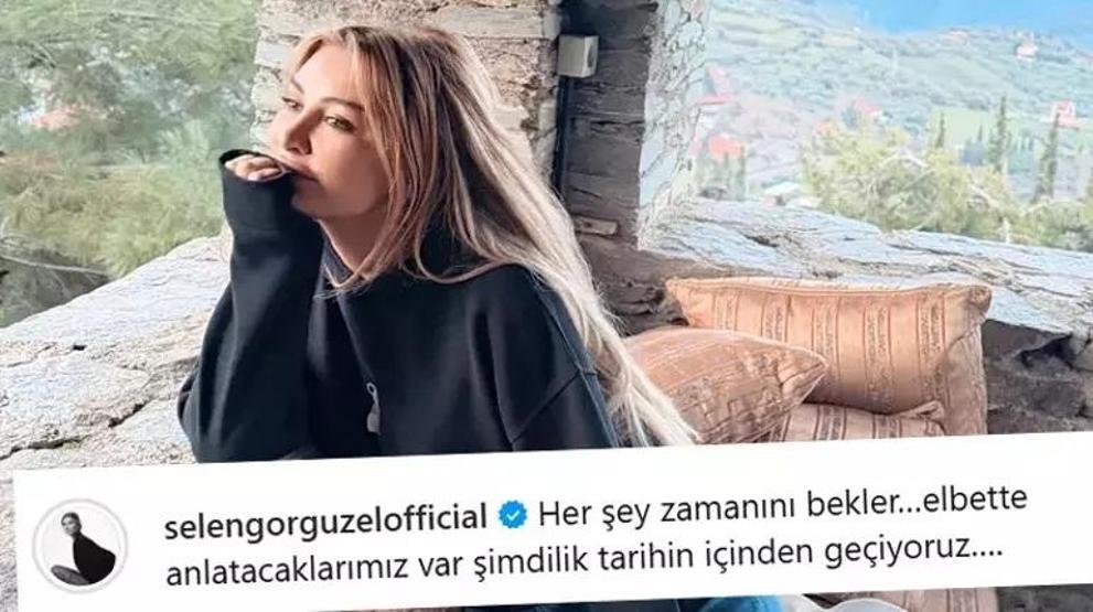 Ünlülere uyuşturucu soruşturması kapsamında gözaltına alınmıştı Selen Görgüzelden dikkat çeken paylaşım: Her şey zamanını bekler