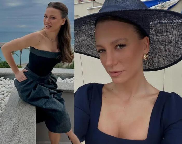 Mert Demir ile aşk yaşayan Serenay Sarıkayadan ‘Paris’ pozu EYFEL KULESİNE ÖPÜCÜK ATTI