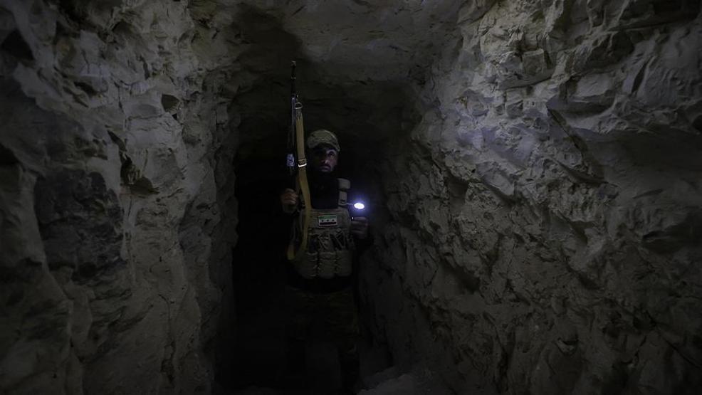 Sivillerin evlerini karargaha çevirmişler Terör örgütü YPGnin tünel ağı ortaya çıktı