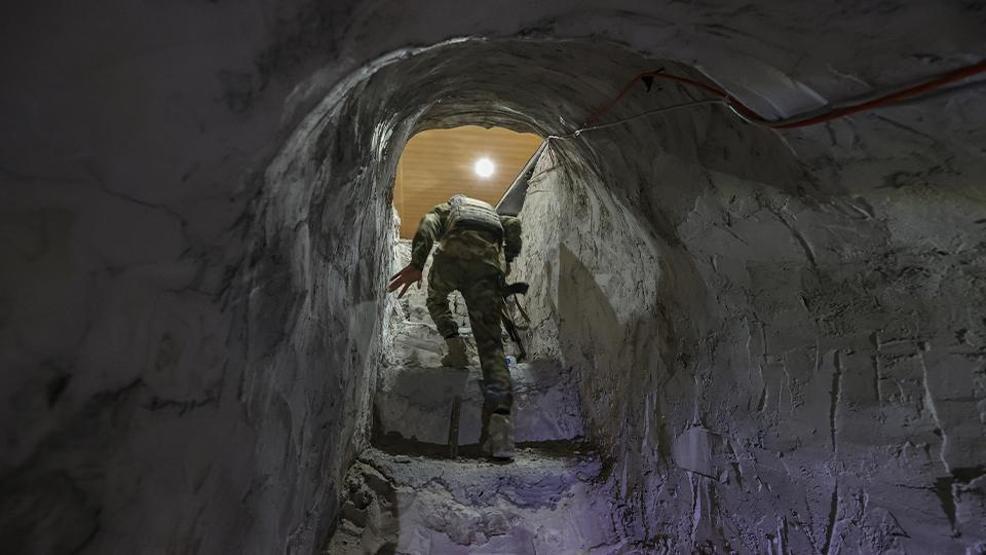 Sivillerin evlerini karargaha çevirmişler Terör örgütü YPGnin tünel ağı ortaya çıktı