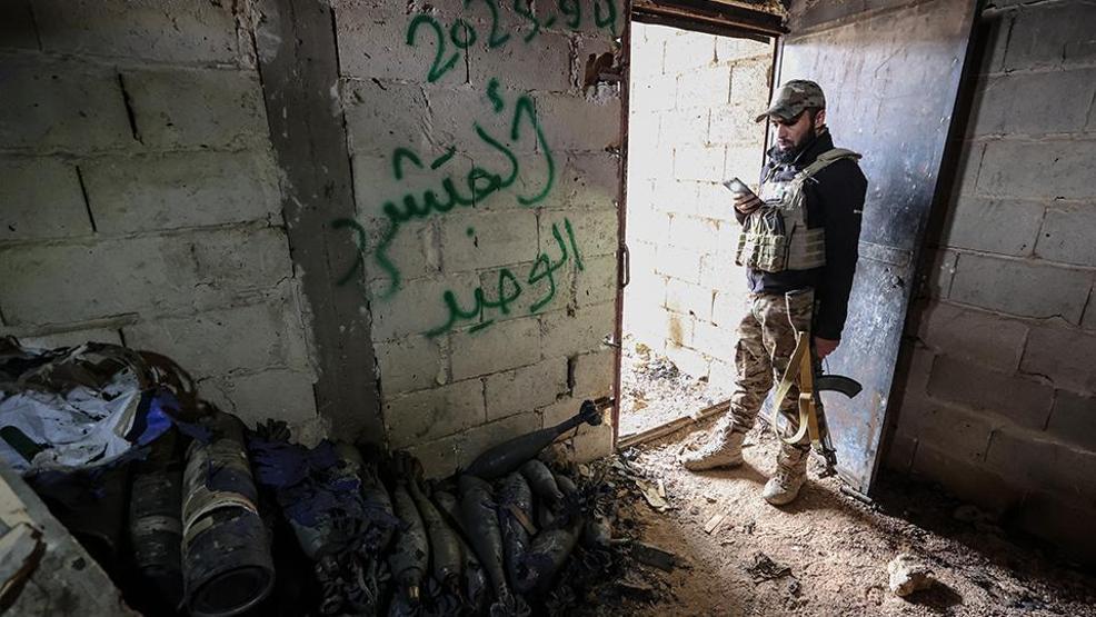 Sivillerin evlerini karargaha çevirmişler Terör örgütü YPGnin tünel ağı ortaya çıktı