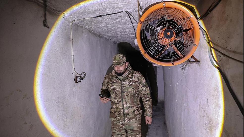 Sivillerin evlerini karargaha çevirmişler Terör örgütü YPGnin tünel ağı ortaya çıktı