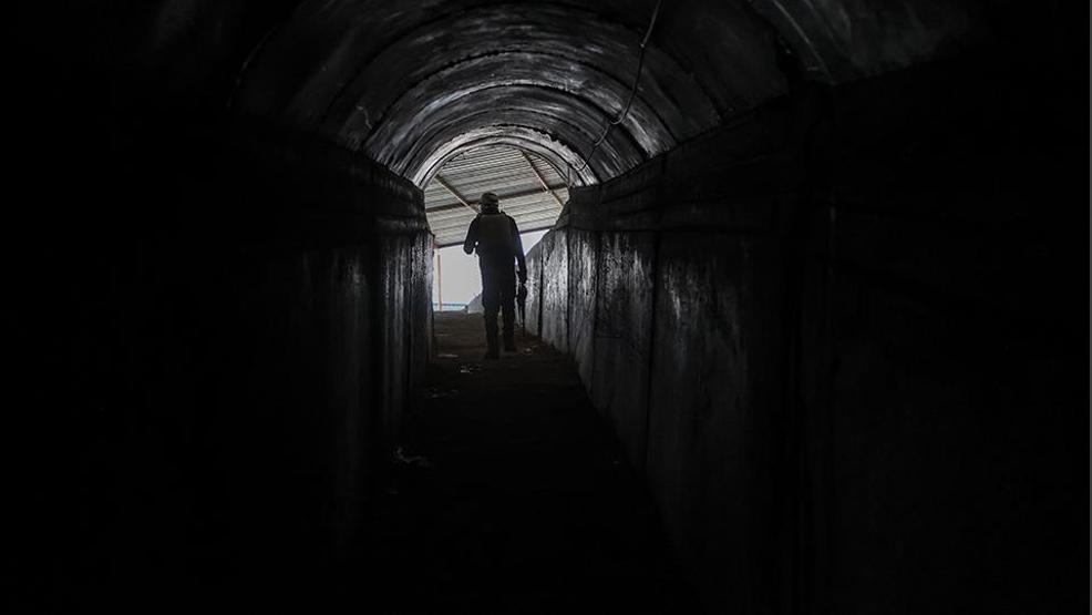 Sivillerin evlerini karargaha çevirmişler Terör örgütü YPGnin tünel ağı ortaya çıktı