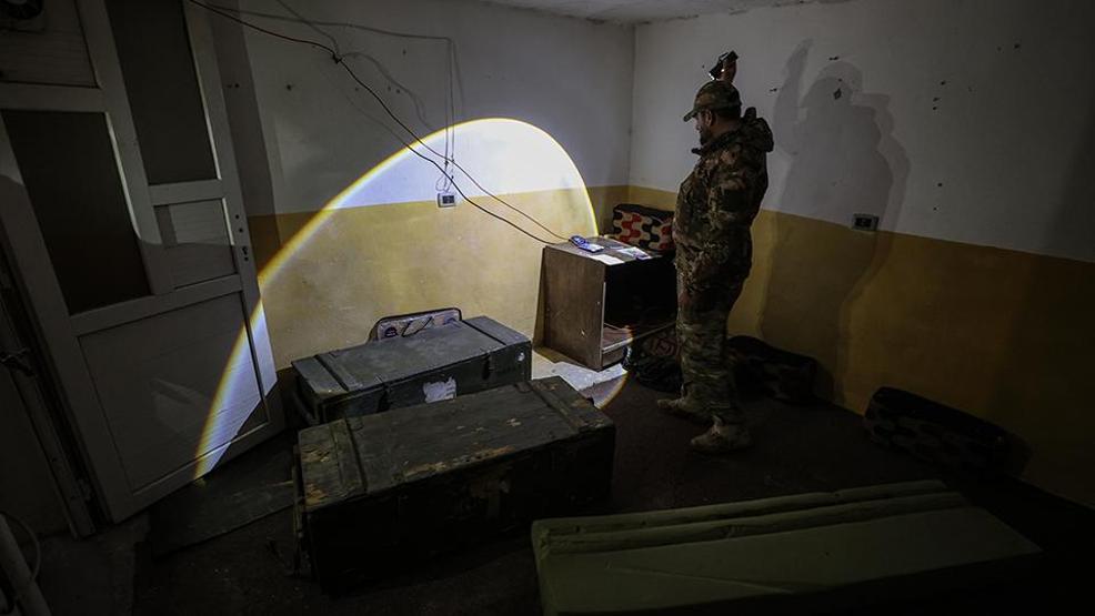 Sivillerin evlerini karargaha çevirmişler Terör örgütü YPGnin tünel ağı ortaya çıktı