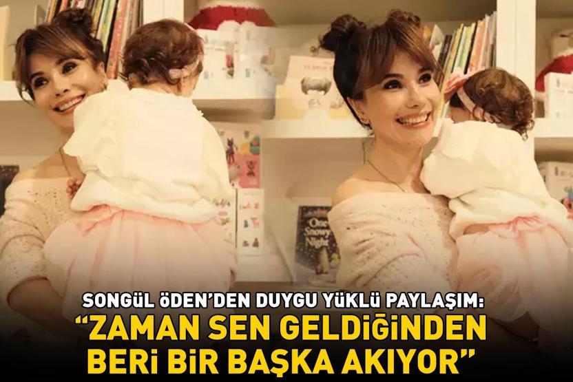 Songül Ödenden duygu yüklü paylaşım 2 yaşına giren kızının doğum gününü böyle kutladı: Zaman sen geldiğinden beri bir başka akıyor