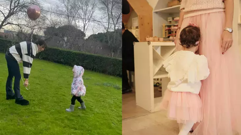 Songül Ödenden duygu yüklü paylaşım 2 yaşına giren kızının doğum gününü böyle kutladı: Zaman sen geldiğinden beri bir başka akıyor