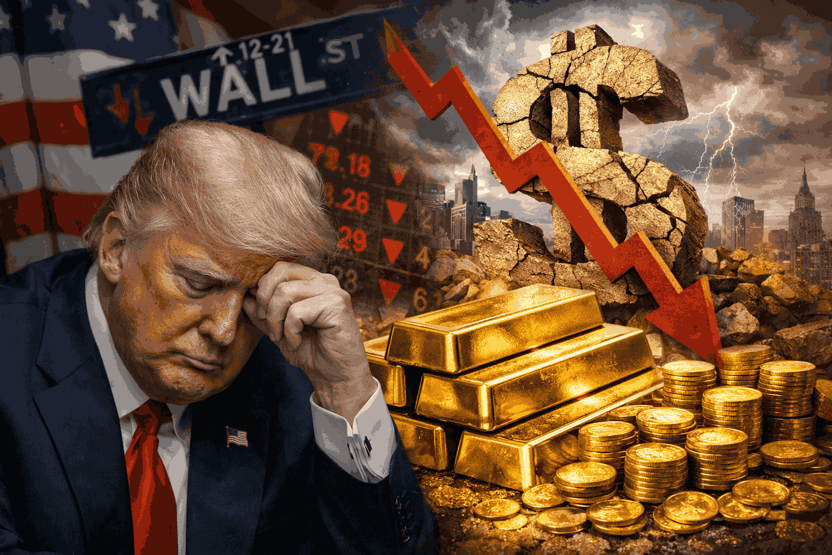 2008 KRİZİNİ BİLEN İSİMDEN YENİ KEHANET: Dünya artık ABD’nin altındaki halıyı çekiyor: Dolar çökecek ve yerini altın alacak