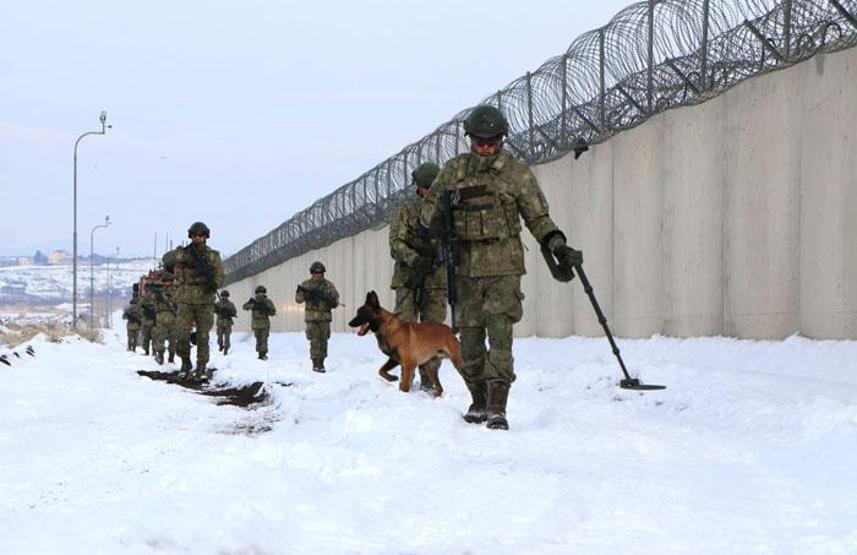 Hudut Kartalları Sıfır noktasında eller 7-24 tetikte