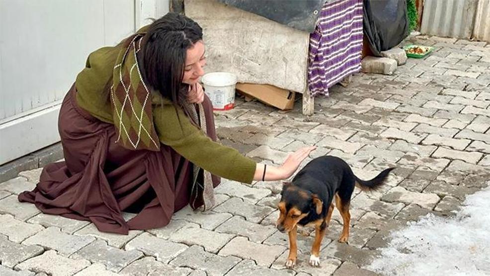 Ufacık Köpeğiyle Kocaman Bir Hikaye Beyazla Jokerde Duygu Dolu Anlar