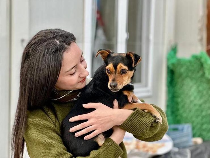 Ufacık Köpeğiyle Kocaman Bir Hikaye Beyazla Jokerde Duygu Dolu Anlar
