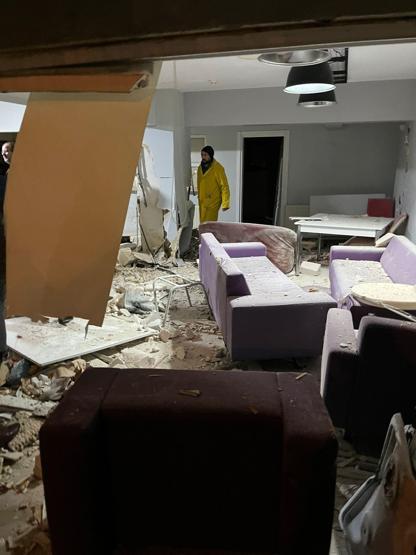 Sakarya’da kız öğrenci yurdunda korkutan patlama