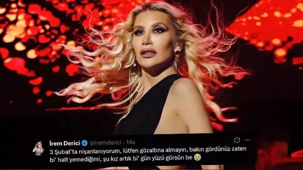 Midemde kelebekler horon tepiyor demişti İREM DERİCİ, DJ SEVGİLİSİ MELİH KUNUKÇU İLE NİŞANLANDI