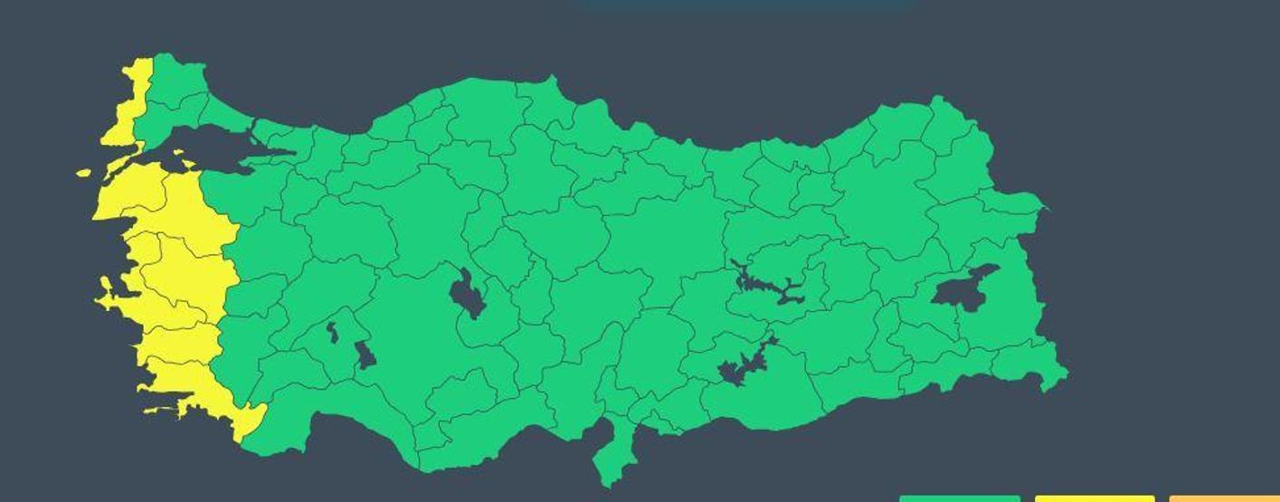 SON DAKİKA | Dikkat Meteoroloji tek tek uyardı: 7 ilde sarı kodlu alarm Sağanak, fırtına, gök gürültüsü...