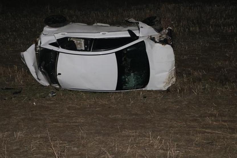 Kayseri’de otomobil şarampole yuvarlandı: 1 ölü, 4 yaralı