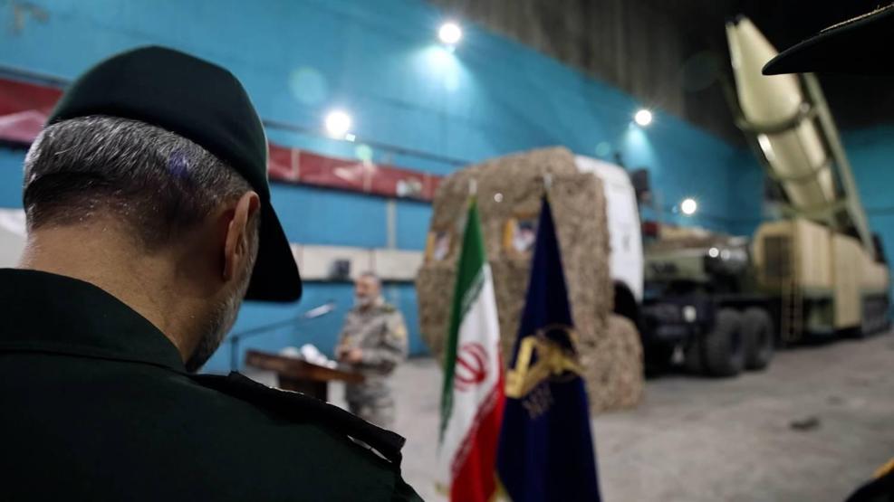 ABD ile gerilim sürerken İrandan gövde gösterisi Yeraltı füze şehirlerini ziyaret etti...