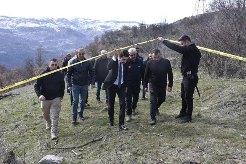 Köyde korku dolu bekleyiş Evler tehlikede