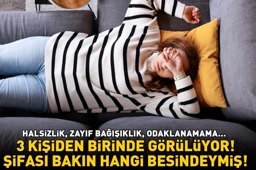 DEMİR EKSİKLİĞİNE NE İYİ GELİR Halsizlik, odaklanamama ve zayıf bağışıklık... 3 kişiden birinde görülüyor Şifası bakın hangi besindeymiş