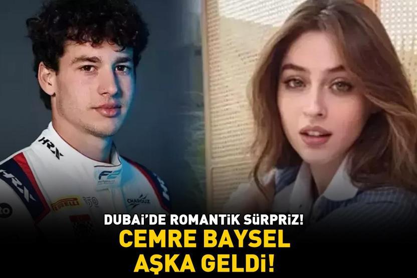 DUBAİ’DE ROMANTİK SÜRPRİZ Güller ve Günahların Zeynepi Cemre Baysel aşka geldi Sevgilisi Cem Bölükbaşına böyle destek verdi
