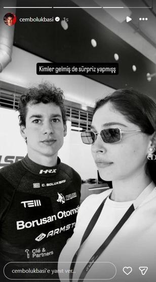 DUBAİ’DE ROMANTİK SÜRPRİZ Güller ve Günahların Zeynepi Cemre Baysel aşka geldi Sevgilisi Cem Bölükbaşına böyle destek verdi