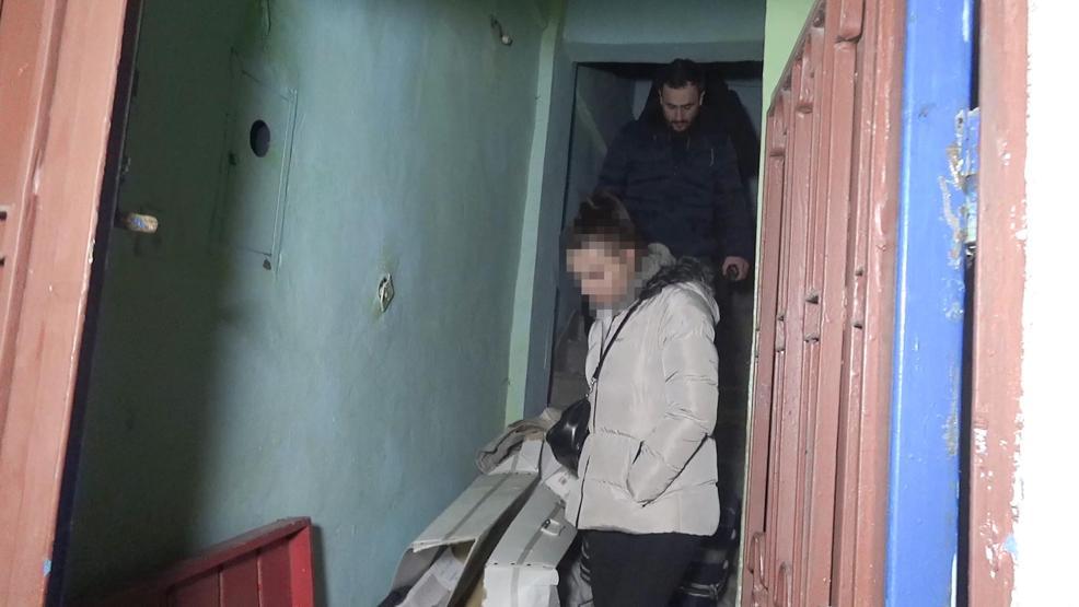Pencereden yardım istedi Zorla evde tutulan kadın kurtarıldı