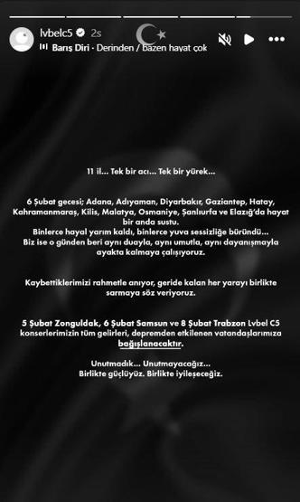 6 ŞUBAT DEPREMİNİ UNUTMADI Türkiyeyi sarsan derin acının 3. yıl dönümü Lvbel C5ten anlamlı hareket