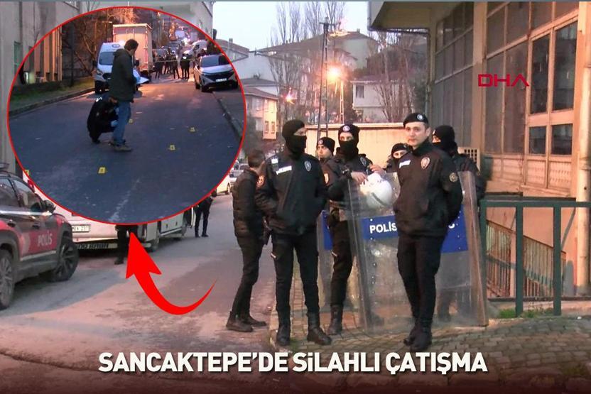 Son dakika: Sancaktepede silahlı çatışma Yaralılar var