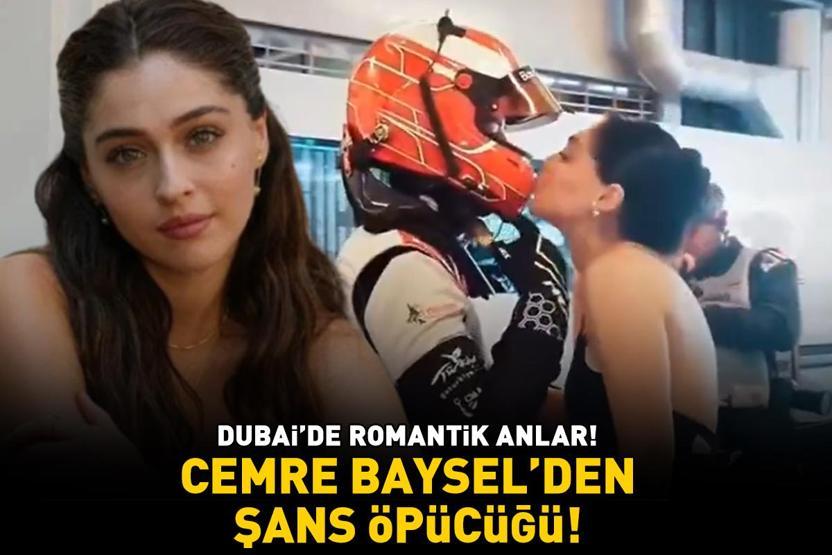 DUBAİDE AŞKA GELDİ Güller ve Günahların Zeynepi Cemre Bayselden Cem Bölükbaşına şans öpücüğü