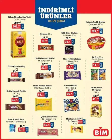 BİM 13 ŞUBAT AKTÜEL ÜRÜNLER KATALOĞU BİMde bu hafta neler var 18 Parça Yemek Takımı, Kalp Şekilli Döküm Tencere, Çelik Sahan Seti...