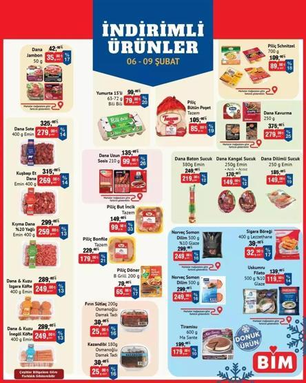 BİM 13 ŞUBAT AKTÜEL ÜRÜNLER KATALOĞU BİMde bu hafta neler var 18 Parça Yemek Takımı, Kalp Şekilli Döküm Tencere, Çelik Sahan Seti...