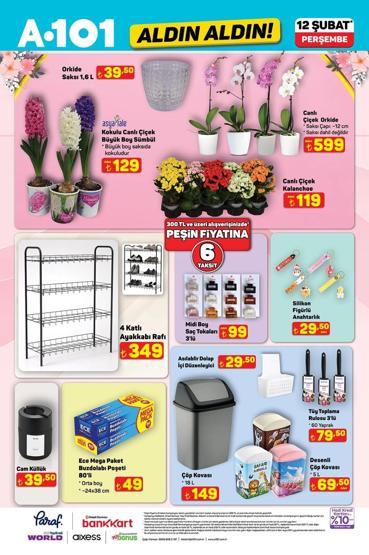 A101 AKTÜEL KATALOĞU 12 ŞUBAT 2026: Bu Hafta Neler İndirimde Beyaz Eşyadan Elektrikli Motosiklete, Mutfak İhtiyaçlarından Masa ve Koltuk Takımına A101 Hayırlı Ramazanlar Aldın Aldın Kataloğu 12 Şubat 2026