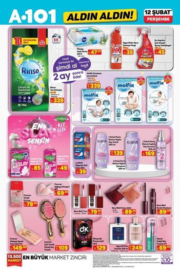 A101 AKTÜEL KATALOĞU 12 ŞUBAT 2026: Bu Hafta Neler İndirimde Beyaz Eşyadan Elektrikli Motosiklete, Mutfak İhtiyaçlarından Masa ve Koltuk Takımına A101 Hayırlı Ramazanlar Aldın Aldın Kataloğu 12 Şubat 2026