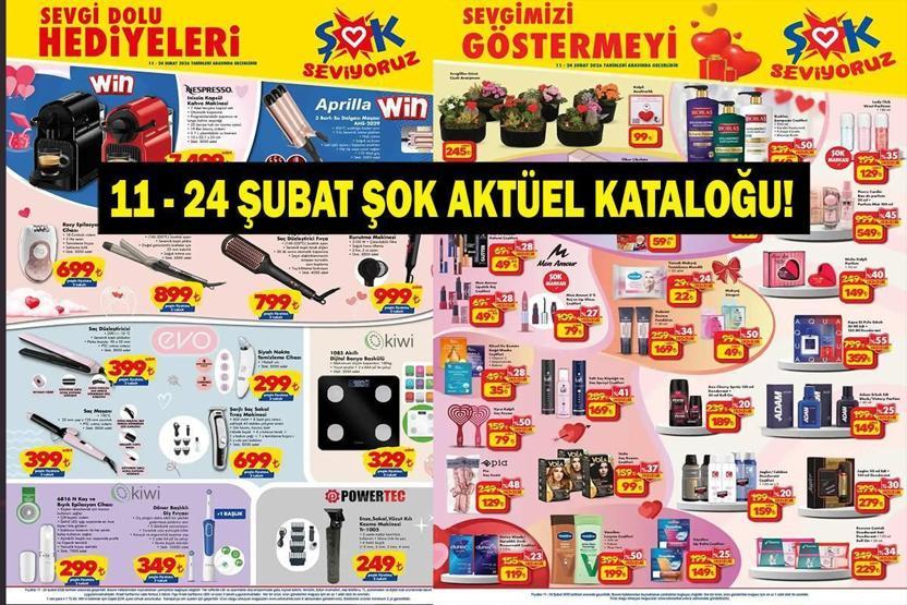 ŞOK 11–24 Şubat 2026 Aktüel Kataloğu Yayınlandı Sevgililer Günü ve Ramazan’a Özel İndirimler İşte 11–24 Şubat Aktüel Ürünler...