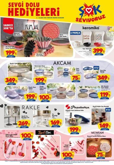 ŞOK 11–24 Şubat 2026 Aktüel Kataloğu Yayınlandı Sevgililer Günü ve Ramazan’a Özel İndirimler İşte 11–24 Şubat Aktüel Ürünler...