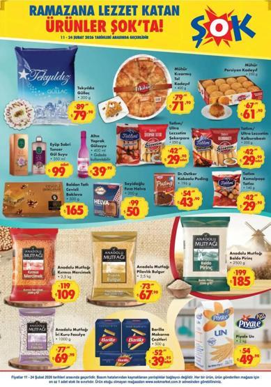 ŞOK 11–24 Şubat 2026 Aktüel Kataloğu Yayınlandı Sevgililer Günü ve Ramazan’a Özel İndirimler İşte 11–24 Şubat Aktüel Ürünler...