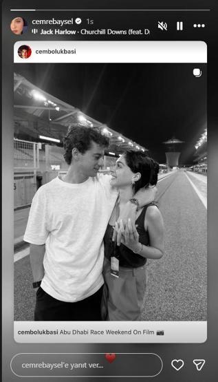 Güller ve Günahların Zeynepi Cemre Baysel ile sevgilisi Cem Bölükbaşından Dubai’de aşk pozları DÜNYANIN EN GÜZEL BAKIŞLARI